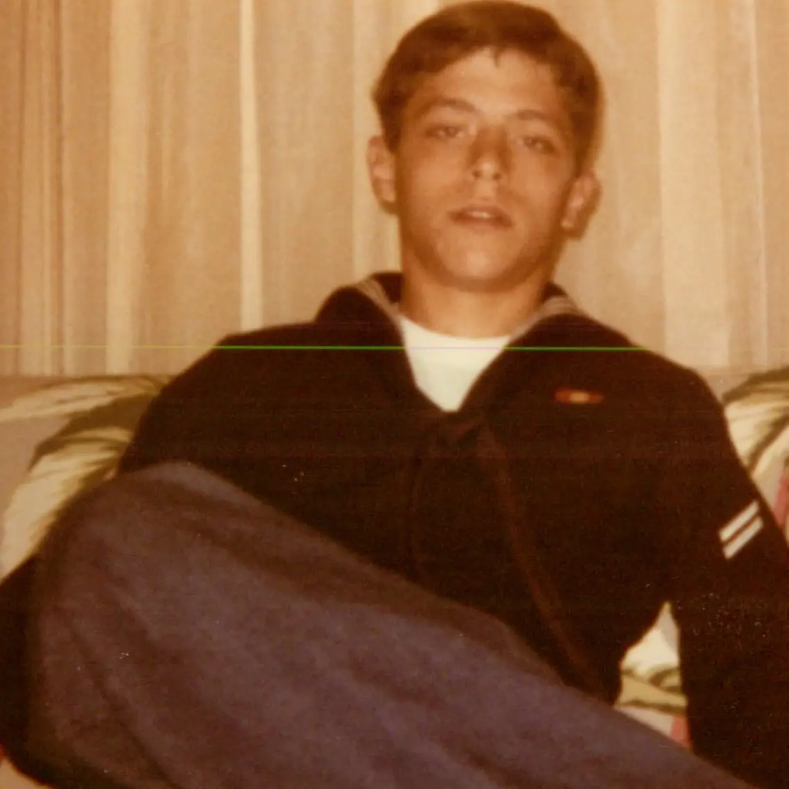 Michael Maddaus in the Navy